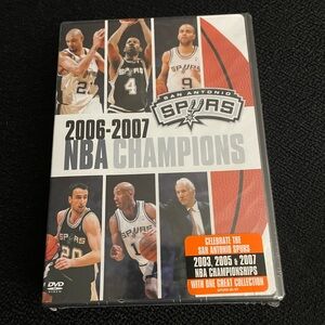 NWT 2003, 2005 & 2007 NBA Championship San Antonio Spurs DVD collection (3 disc)